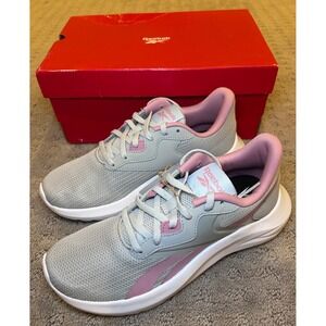 Reebok Energen Lux Womens Size 6 Running Shoes Grey Pink Blue 100209914